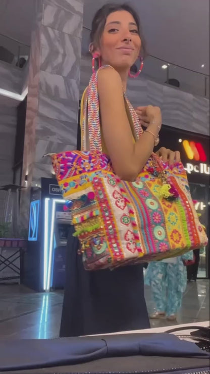 Colorful big bag